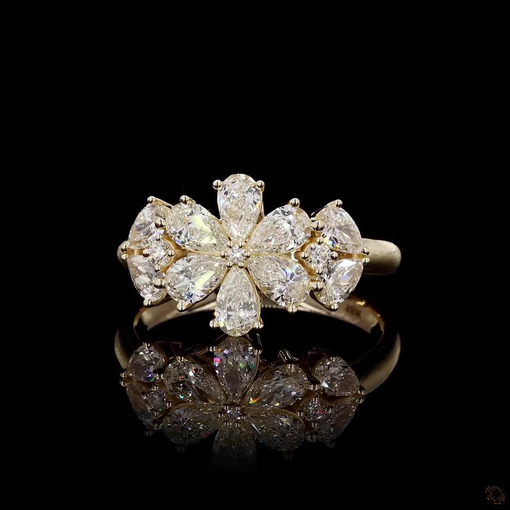 Marquise Cluster Ring